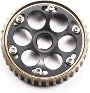 AdAdjustable Cam Gear Alloy Timing Gear Compatible With SOHC D15/D16 D-SERIES ENGINE CAM PULLEY PULLYS GEAR One Pcs(Black)