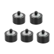 5Pcs CAMVATE Mic Stand Adapter 1/4" Male to 5/8" Female f Mic Holder Shock Mount