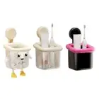 Durable And Stable Toothbrush Holder With Suction Cup Installation Bathroom