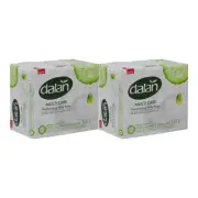 Dalan Multicare Soap Fresh Cucumber & Caring Milk, 6 Bars x 3.17oz Each
