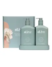 [al.ive body] Kaffir Lime & Green Tea Hand & Body Duo Set