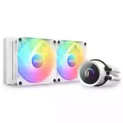 NZXT Kraken 240 RGB 2x120mm AiO Liquid CPU Cooler - Matte White