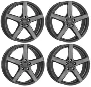 4 Dezent TY graphite wheels 7.0Jx16 5x108 for Jaguar X-Type 16 Inch rims