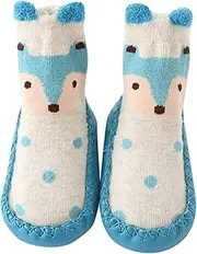 [Generic] Toddler Girl Size 8 Cute Children Toddler Shoes Autumn And Winter Boys And Girls Floor Socks Shoes Flat Bottom Non Slip Warm Cartoon Animal Pattern Toddler Tennis Shoes Girl