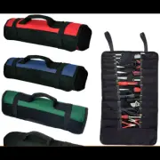 Leather craft Hardware Tool Roll Plier Screwdriver Spanner Carry Case Pouch Bag