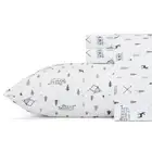 - Queen Sheets, Cotton Percale Bedding Set, Crisp & Cool Home Decor (Campout ...