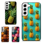For Samsung S21 S22 S23 S24 Ultra FE pattern pineapple Collage Anti scratch Case