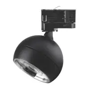 Moon Three Circuit Track Head Flood Black 3CCT - 22796