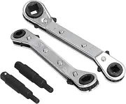 Refrigerator Ratchet Wrench - Stainless Steel Air Conditioner Repair Tool for Household