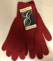 New Everett Gloves Warm Knit Burgundy Unisex