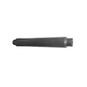 Redback Universal Truck Muffler - 7" Round 44" Long ID 5" C/C S/Thru Aluminised