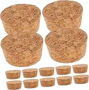 iplusmile 20pcs Cork Stoppers for Wine Bottles Soft Wood Tapered Corks for for Home Bar and Restaurant Use Elegant Design for Enhanced Aesthetic