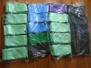 400 Lot Drawstring Bag Soft Pouch Cases 7 x 3.5 Waterproof Assorted Colors