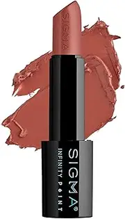 Infinity Point Lipstick - Peach Tea by SIGMA for Women - 0.11 oz Lipstick