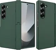 [NINKI] Stand Case for Samsung Galaxy Z Fold 6 Cases with Hinge Protection,Shock-Absorption Cases for Samsung Z Fold 6 Case with Screen Protector,Hinge Protective Bumper Fold6 Kickstand Cover Green Men