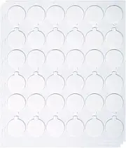 SmoTecQ 250 Double Sided Sticky Dots, Removable Clear Strong Adhesion Glue Points for Attaching Photos, Posters, Crafts, Balloon Garland, Gift Wrapping and More