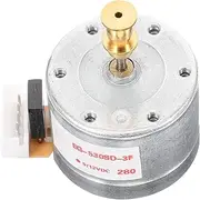 SEWACC Replacement Motor for Record Player Speed Turntable Motor Accessory Lightweight Easy to Install for Vinyl Record Players Compatible with Gramophones and Phonographs