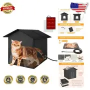 Weatherproof Extra Large Heated Cat Den - Perfect for Stray & Feral Cats