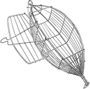 Bait Cage Feeder Holder - Consistent Baiit Dispersion Hooks Flat Fish Rigs Caage Trap | Resists Seawater Basket Set and Fishinng Feedder Fishiing | Portable Bassket Accessories for Reef for