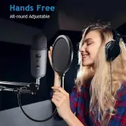 Neuma Recording Studio Accessory Set Include Microphone Stand Pop Filter