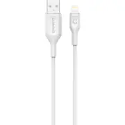 Cygnett Charge & Connect Lightning to USB-A Cable 1.2m (White)