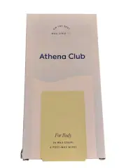 Athena Club On the Spot Wax Strip Kit For Body 24 Wax Strips 6 Post-Wax Wipes