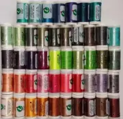Embroidery Thread Polyester Set of 47 Spools,600 yds,40W