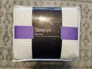 Sleepys Deluxe Comfort Cool Mattress Protector Split Cal King New