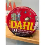 二手ROALD DAHL 10 PHIZZ-WHIZZING AUDIOBOOKS 有聲書 (29 CD 附收納盒）