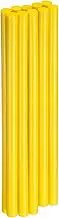 uxcell 10pcs Hot Glue Sticks 0.43" Dia x 9.84" Long EVA Mini Hot Melt Adhesive Glue Stick for Hot Melt Gun Wood Plastic Glass Flowers Fabrics Foam, Yellow