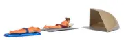 Busch 79822 HO Sunburn Action Set