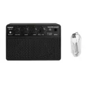 10W Rechargeable Mini Bluetooth Guitar Bass Amp with USB Cable Amplifier