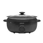 Morphy Richards 6.5L Sear & Stew Slow Cooker Matte Black