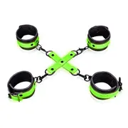 Ouch! Glow In The Dark Hand and Ankle Cuffs