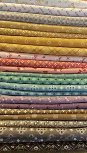 Calico By Lori Holt For Riley Blake. Bundle Of 22 Fat Quarters