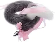 30inch Long Fox Tail Anal Butt Plug Sex Toys Stainless Steel Anal Plug Butt Toys for RolePlay Cosplay