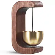 Brass Bell Door Opening Home Wind Vintage Bells Ring Doorbell Wireless