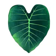 Super Soft Leaf Philodendron Printed Green Leaves Giant Flannel Blanket Blankets