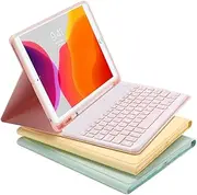Color Keyboard for Samsung Galaxy Tab S9 11"" Keyboard Case Cute Detachable Removable Wireless Bluetooth Keyboard,Blue