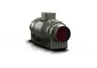 Softly Ventilator Pipe Fan Timer Delayed Rohrabzug 160 MM 510 M H Lineo