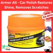 Armor All Cream Cut & Car Polish 250g - Restores Shine, Removes Scratches, Wax