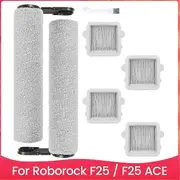 For Roborock F25 / F25 ACE Wet/Dry Vacuum Cleaner Main Roller Brush HEPA Filter Replacement Parts As Shown
