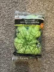 Halloween Super Stretch Spider-Web Indoor/Outdoors Blacklight-Glow-NEW!!
