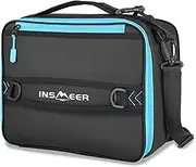 INSMEER Lunch Bag, Insulated Lunch Bag for Men/Women with Waterproof & Shoulder Strap, Lunch Box and Cooler Lunch Tote Bag for Work, Camping and Travel (16L)