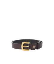 V Logo Belt 100,105,90,95 Black