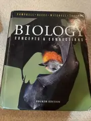 Biology Concepts & Connections Fourth Edition Biology Hardcover Textbook No CD