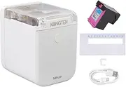 Food Printer, Mini Portable Handheld Color Printer Coder with Edible Ink for Coffee Latte Cakes Bread, WiFi Photo Selfie Printing Machine for DIY Romantic Lovely Breakfast
