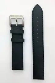 Original Tissot Quickster T095410A T095417A Black Leather 19mm Watch Band Strap