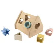 Playground 18cm House Shape Sorter Baby/Infant Educational Fun Play Toy 6m+