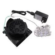 12V 1.5A Inflatable Air Blower Replacement Fan Blower Motor With 3 LED Light Ndl